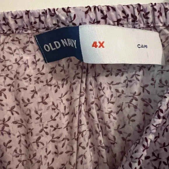 Old Navy Purple Floral Dress - Picture 2 of 3